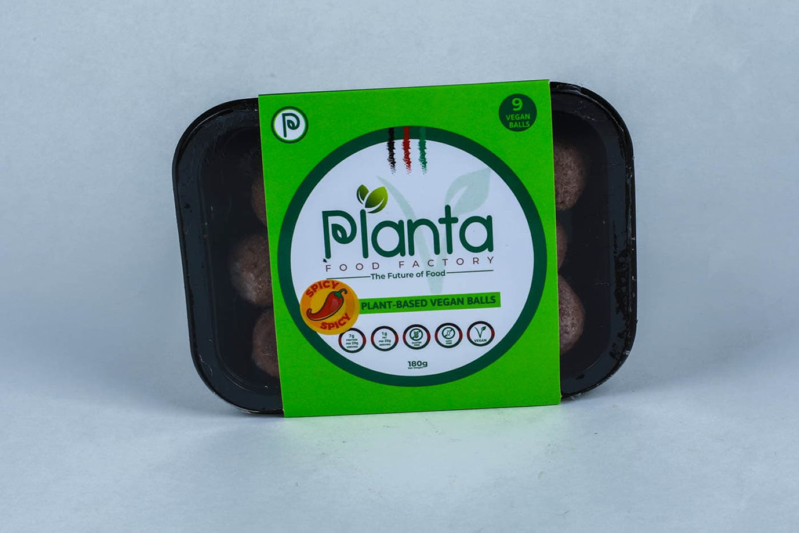 PLANTA SPICY VEGAN BALLS 180G